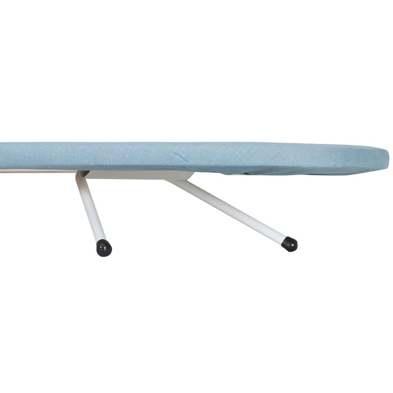 Household Essentials 120101-0 Collapsible Space Saving Tabletop Ironing Board with Folding Legs | Blue, 12" X 31" - Image 3